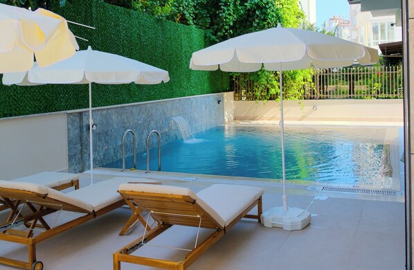 Seasonal outdoor pool