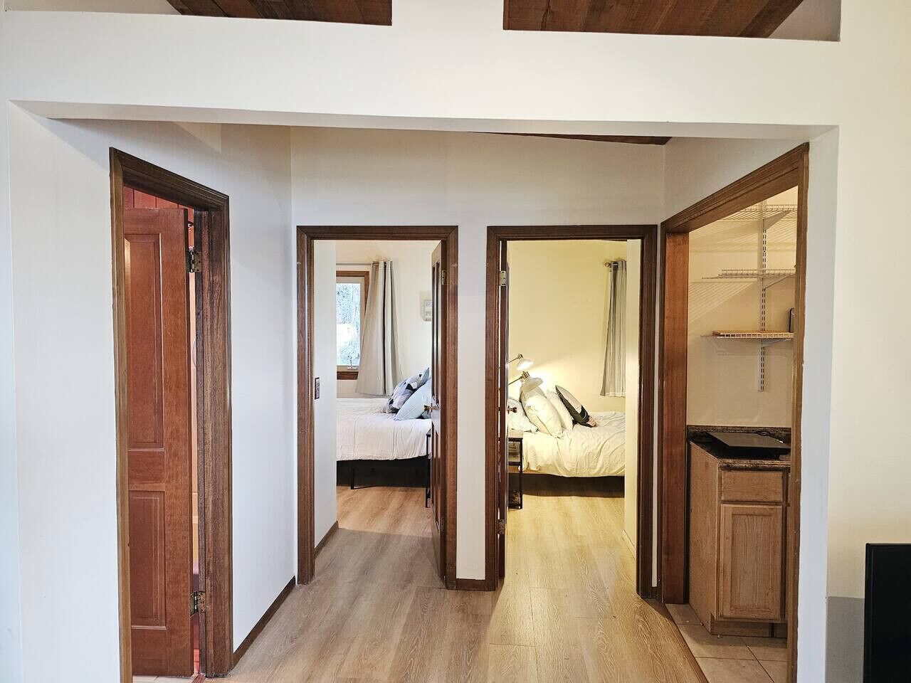 2 Schlafzimmer, Schreibtisch, Bügeleisen/Bügelbrett, kostenloses WLAN