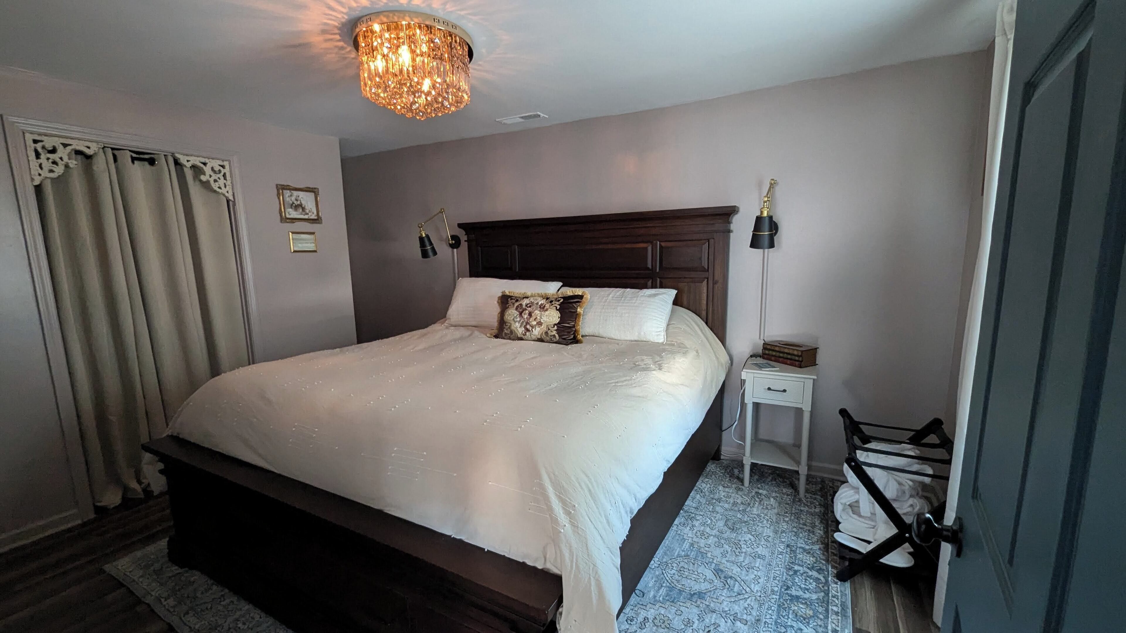 1 chambre, fer et planche à repasser, Wi-Fi, literie fournie