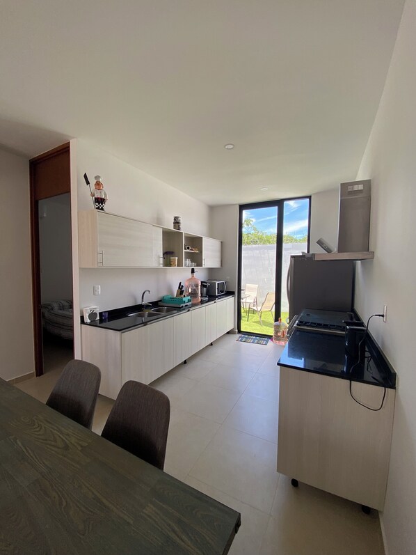 Microwave, oven, stovetop