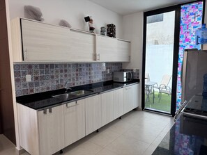 Microwave, oven, stovetop