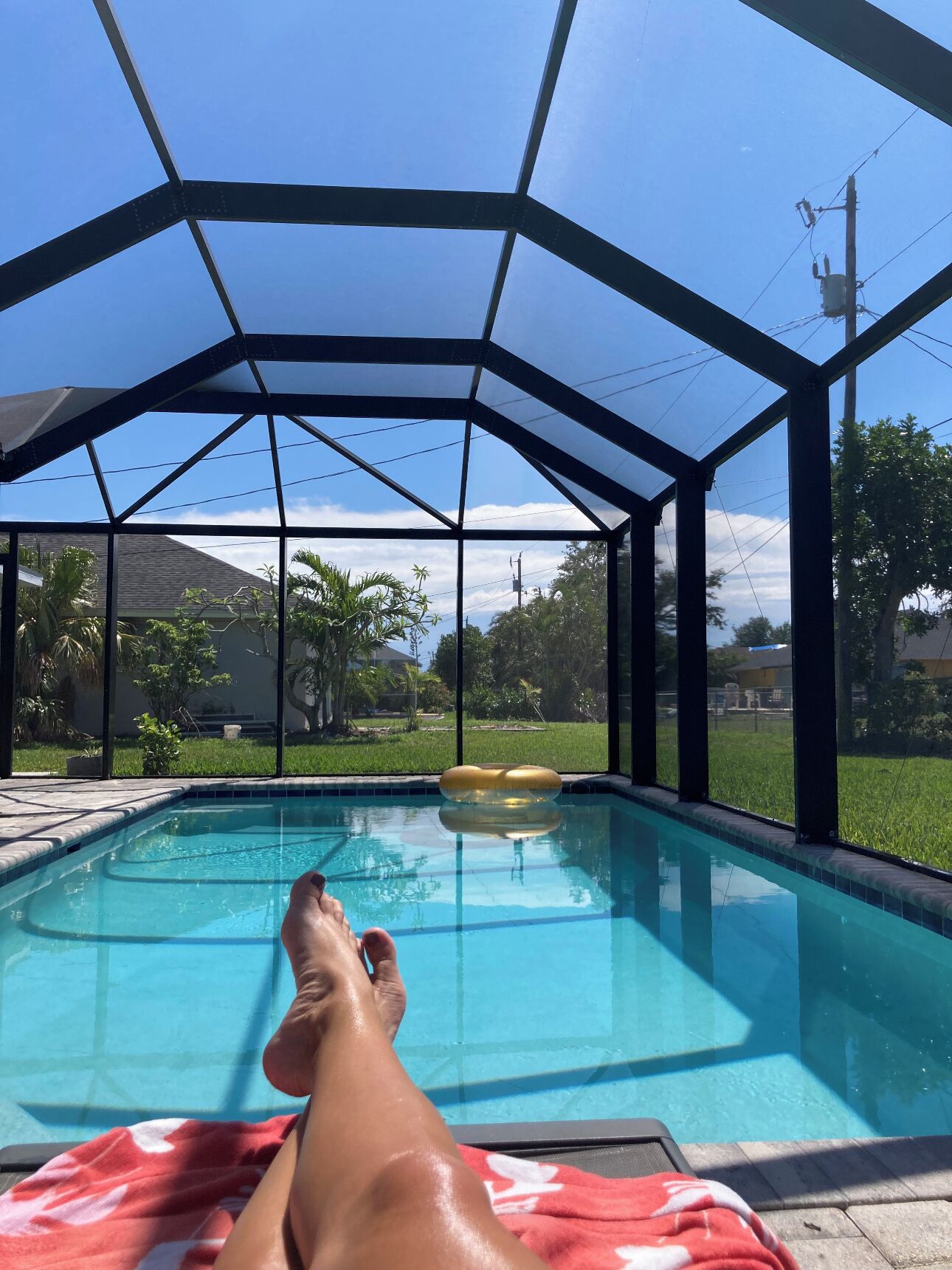 Piscine chauffée