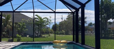Piscine chauffée