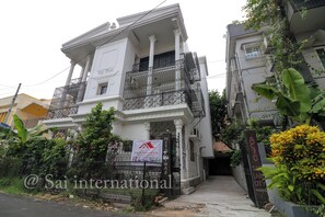 Fassade der Unterkunft