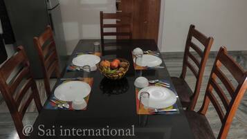 45-inch Smart TV with digital channels, DVD player, first-run films