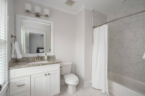 Hair dryer, towels