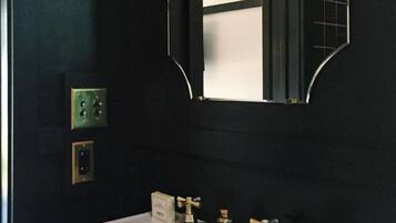 Towels, soap, toilet paper