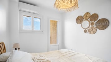 2 chambres, fer et planche à repasser, Wi-Fi, draps fournis