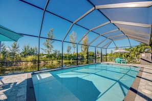 Piscine chauffée