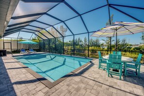 Beheizter Pool