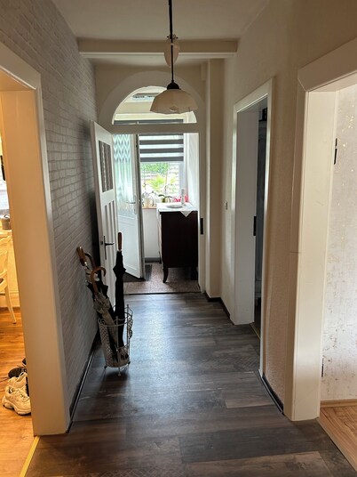 Cozy vacation apartment with pool and garden. Pets allowed, also for fitters