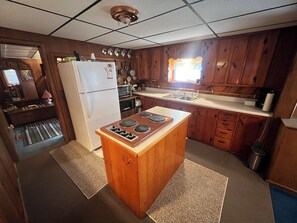Private kitchen - Lovely home on a quiet lake front property with easy access to the Lake. (Edwards)