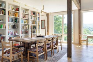 Dining - Brand new build w/Hottub+Views+Fireplace nr Skiing (Copake)