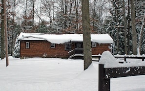 Hidden Oaks Cabin - Snow - Hidden Oaks Secluded Cabin in the Woods (Vowinckel)