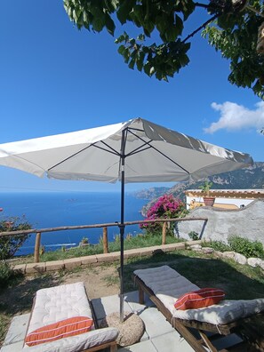 Terrace/patio - Arcu - Romantic Retreat for Two | Nature & Views Above Positano (Nocelle)