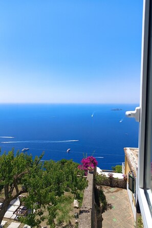 Blick von der Unterkunft