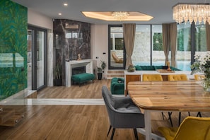 Dining - Luxury Villa Arabesca with Pool (Funtana)