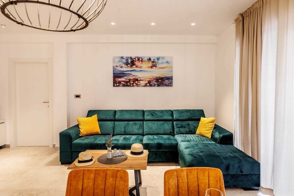 Smart TV, chimenea