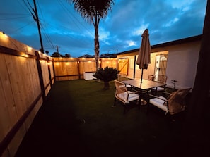 Outdoor dining