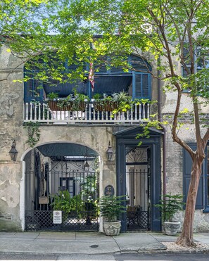 Fassade der Unterkunft