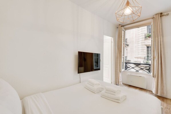 1 Schlafzimmer, Bügeleisen/Bügelbrett, Reisekinderbett, WLAN