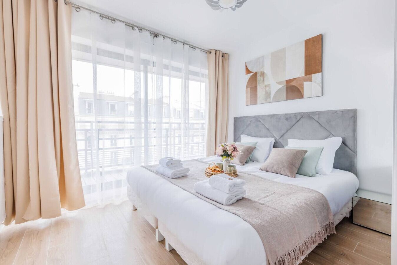 1 soverom, strykejern/-brett, wi-fi og sengetøy