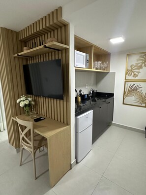 Basic Studio | Interior - Cabo Branco | Studio + Rooftop Pool (João Pessoa)