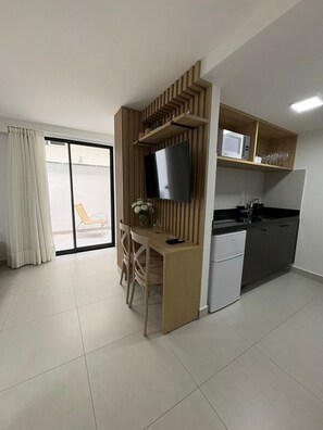 Basic Studio | Interior - Cabo Branco | Studio + Rooftop Pool (João Pessoa)