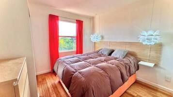 2 habitaciones y ropa de cama