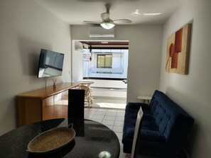 Basic Apartment | Living area | 32-inch Smart TV with digital channels