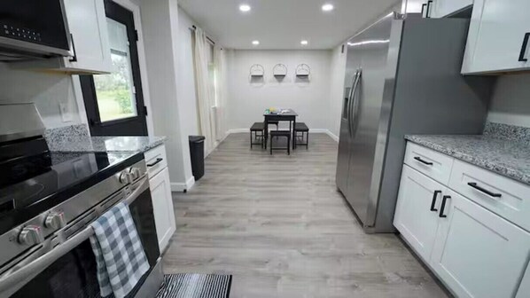 Microwave, oven, stovetop