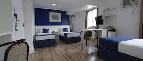 Deluxe Triple Room, 3 Twin Beds, City View | View from room