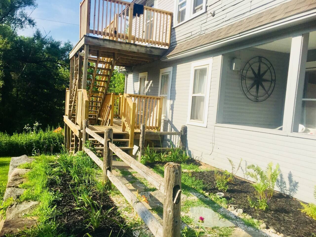 Overnattingsstedets uteområder