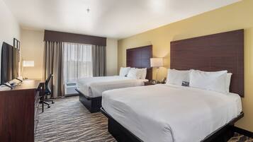 Blackout drapes, iron/ironing board, free WiFi