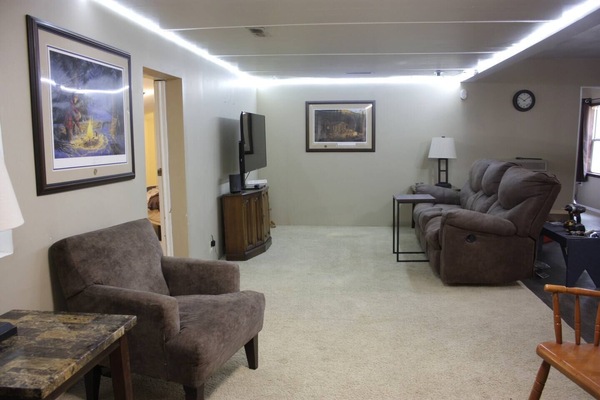 Comfy living room with all that you need to relax