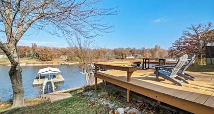 Grand Lake Fishing Cabin Dock/Ramp late checkout