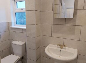 Hair dryer, towels