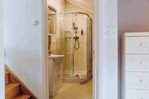 Shower, hair dryer