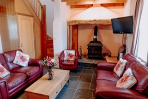 Fireplace, table tennis