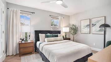 5 bedrooms, desk, iron/ironing board, WiFi