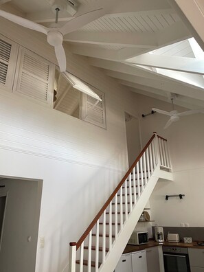 Interior - L'Abri Côtier 2-bedroom duplex apartment near La Datcha beach in Gosier. (Le Gosier)