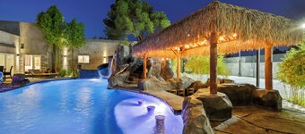 Spacious 12BR Vegas Villa Near Strip, Resort Pool & Sports Court!