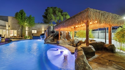 Spacious 12BR Vegas Villa Near Strip, Resort Pool & Sports Court!