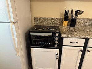 Microwave, oven, stovetop