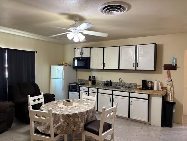 Microwave, oven, stovetop