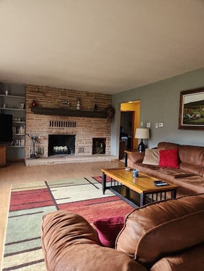 TV - Spacious 2BR retreat with Mtn view. Pets allowed (Fletcher)