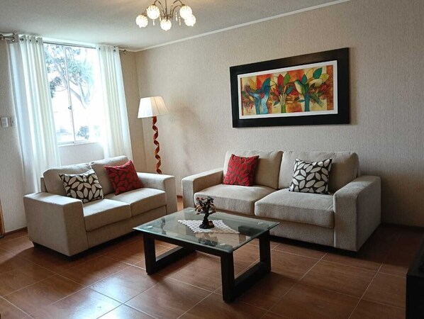 Área de sala de estar