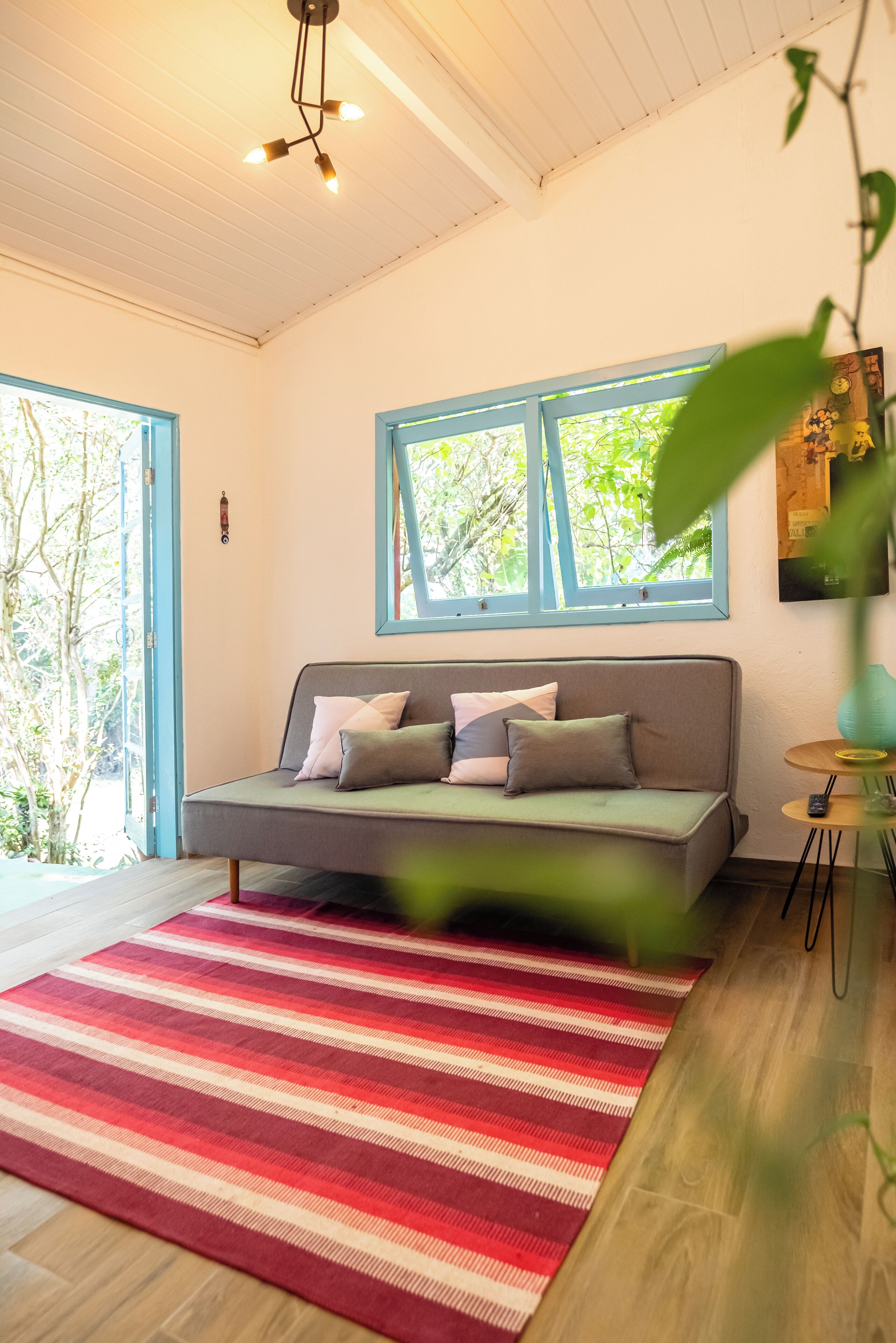 Chalé | Área de estar | TV