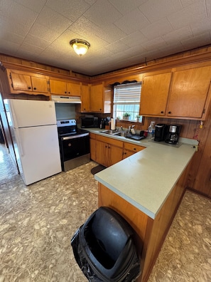 Microwave, oven, stovetop