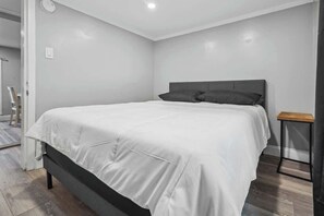 5 bedrooms, iron/ironing board, travel cot, WiFi